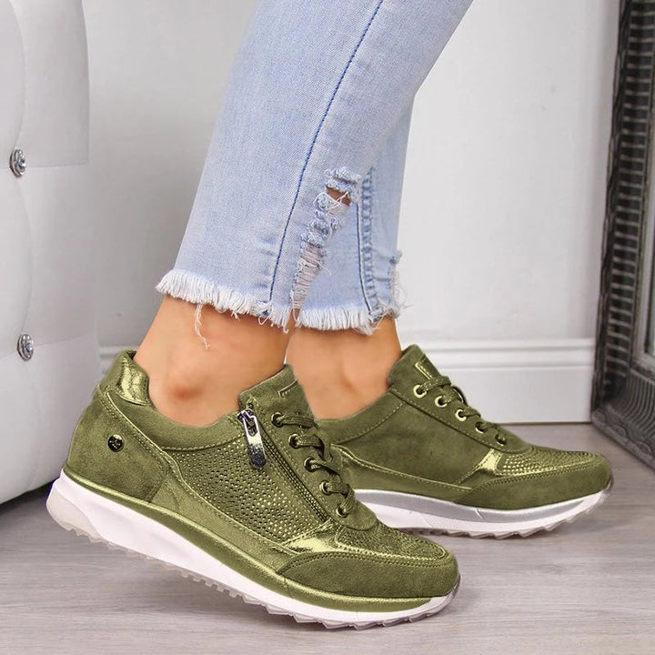HARPER™ – Supportive Zipper Sneakers for Everyday Ease