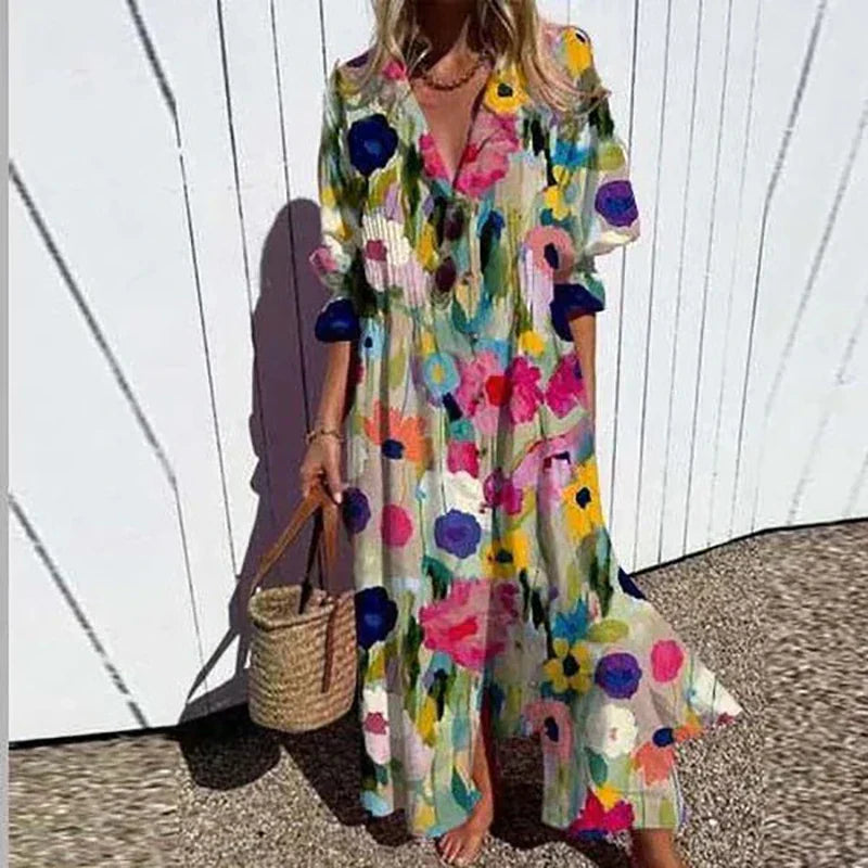 Emily™ - Elegant Boho Maxi Dress