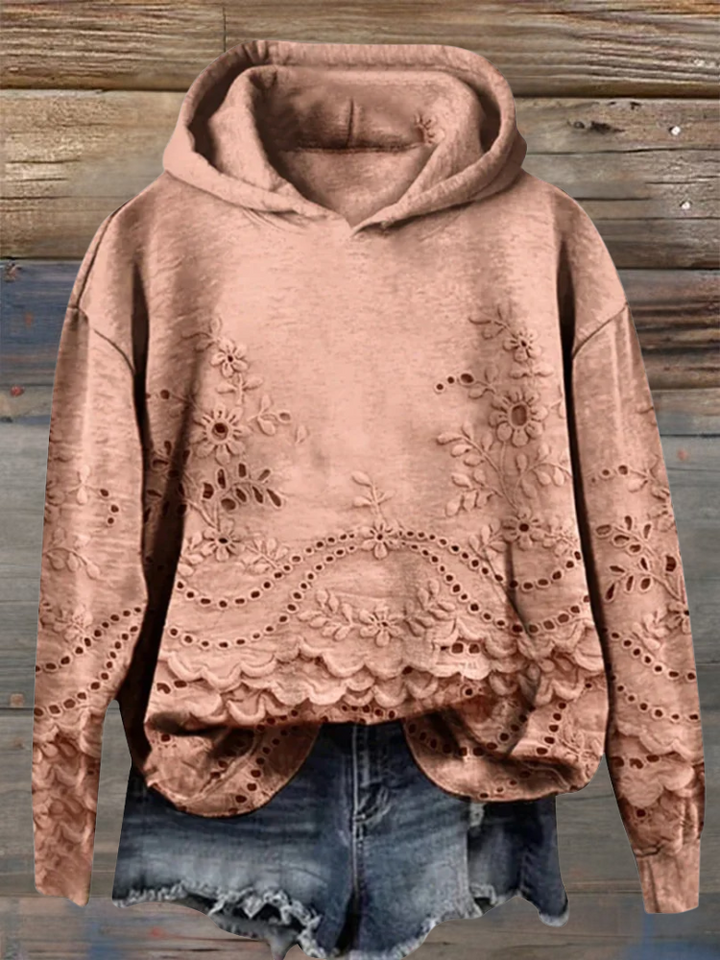 Sarah | Sweater with Lace Details