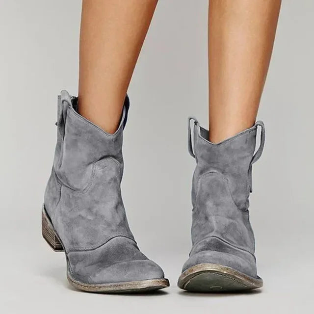 Jane™ | Women's Vintage Cowboy Ankle Boots