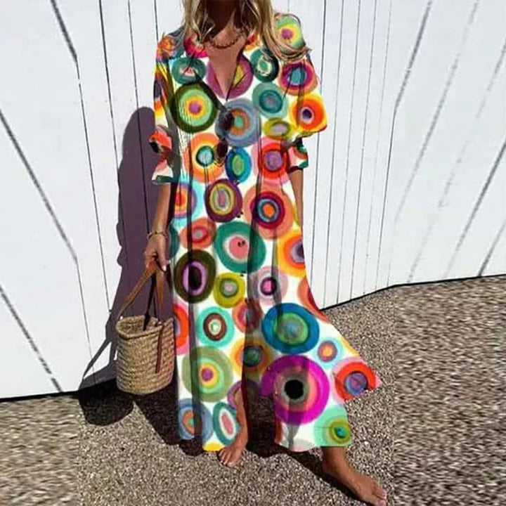 Emily™ - Elegant Boho Maxi Dress