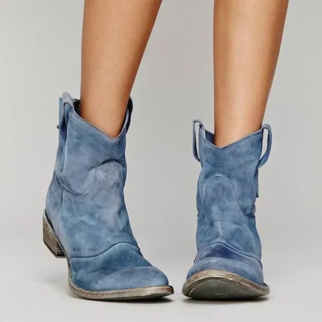 Jane™ | Women's Vintage Cowboy Ankle Boots