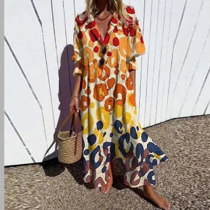 Emily™ - Elegant Boho Maxi Dress