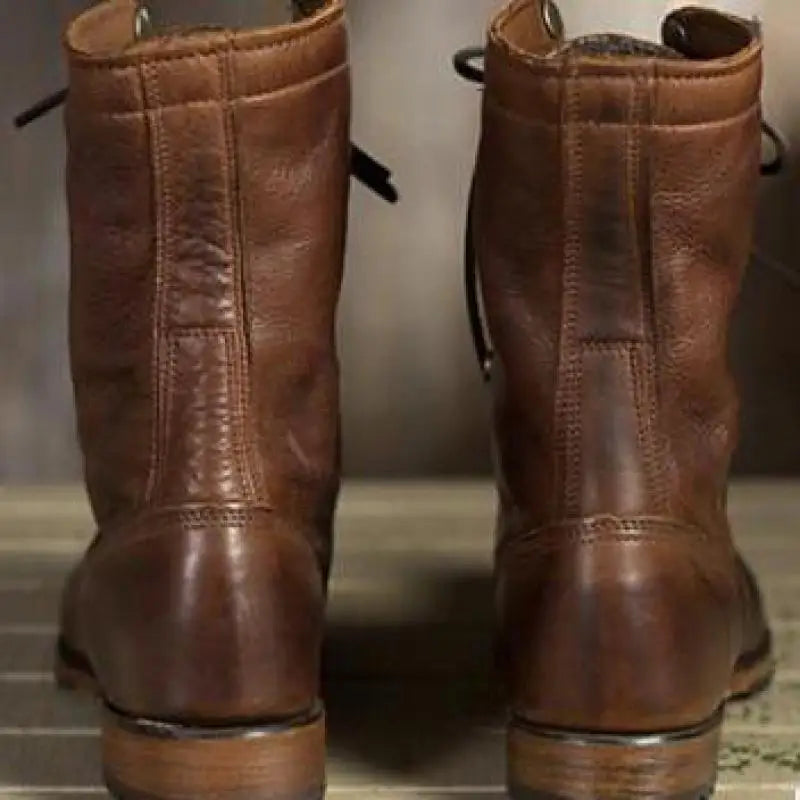 Quilted Leather Mette Boots