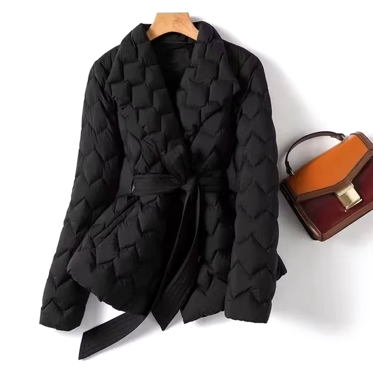 Lisa | Quilted Belted Jacket