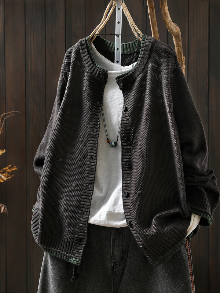 ELLE | TEXTURED CARDIGAN