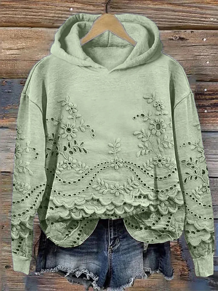 Sarah | Sweater with Lace Details