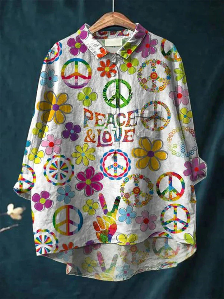Elle | Peace Art Shirt