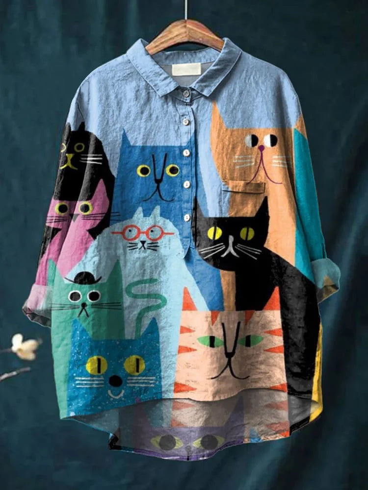 Elle | Cat Art Shirt