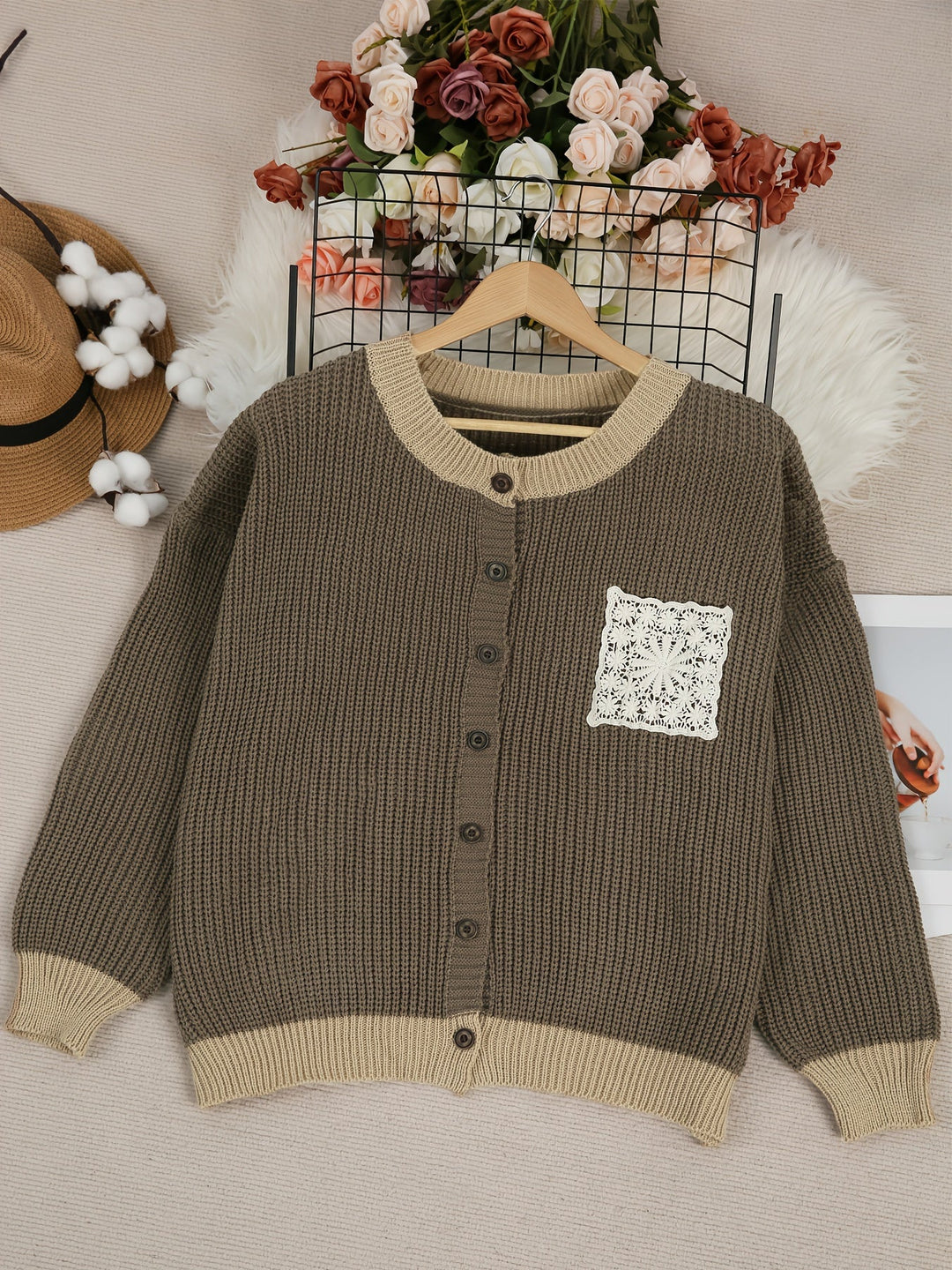 ELLE | KNIT POCKET COAT