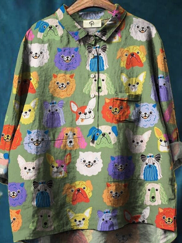 Elle | Dog Art Shirt