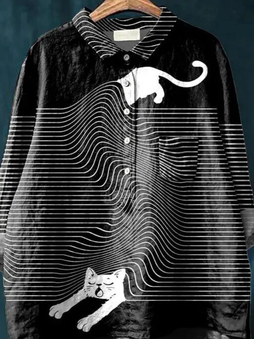Elle | Cat Art Shirt