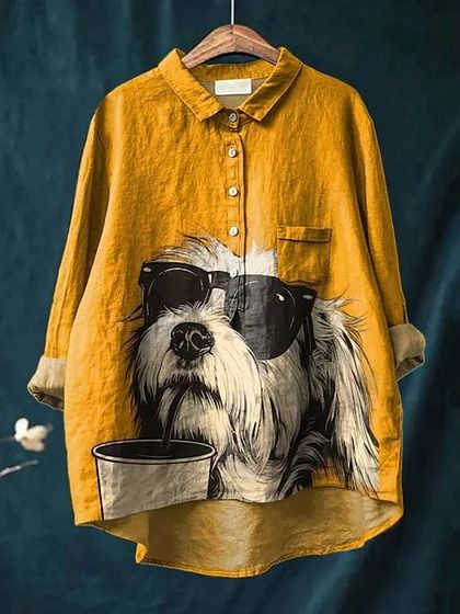 Elle | Dog Art Shirt