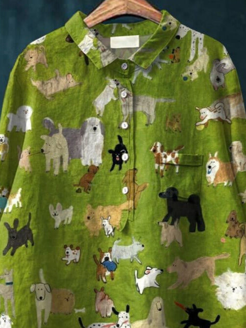 Elle | Dog Art Shirt