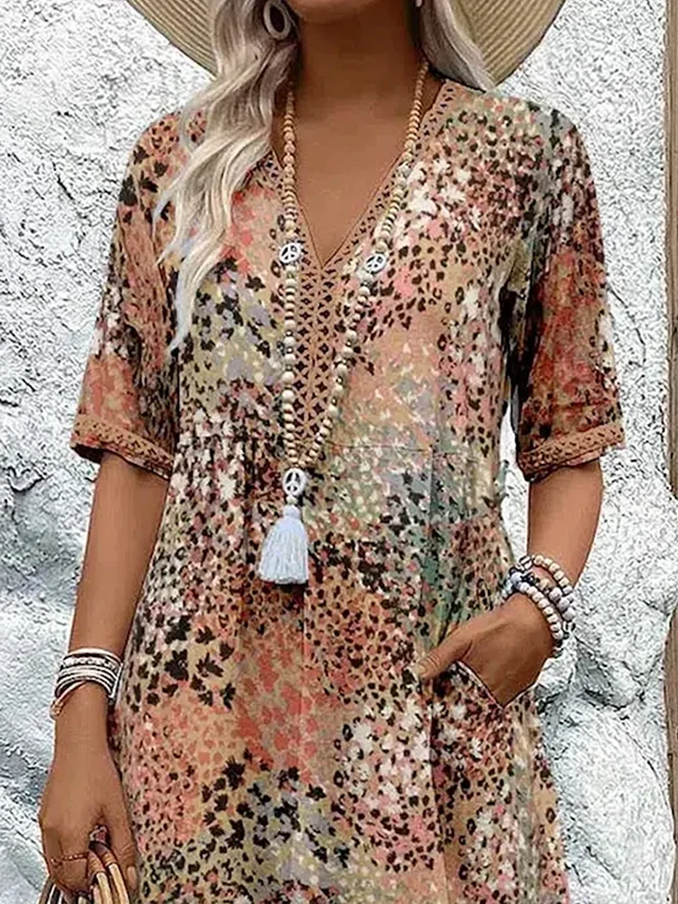 Layla™ - Chic Midi Dress