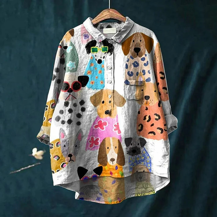 Elle | Dog Art Shirt