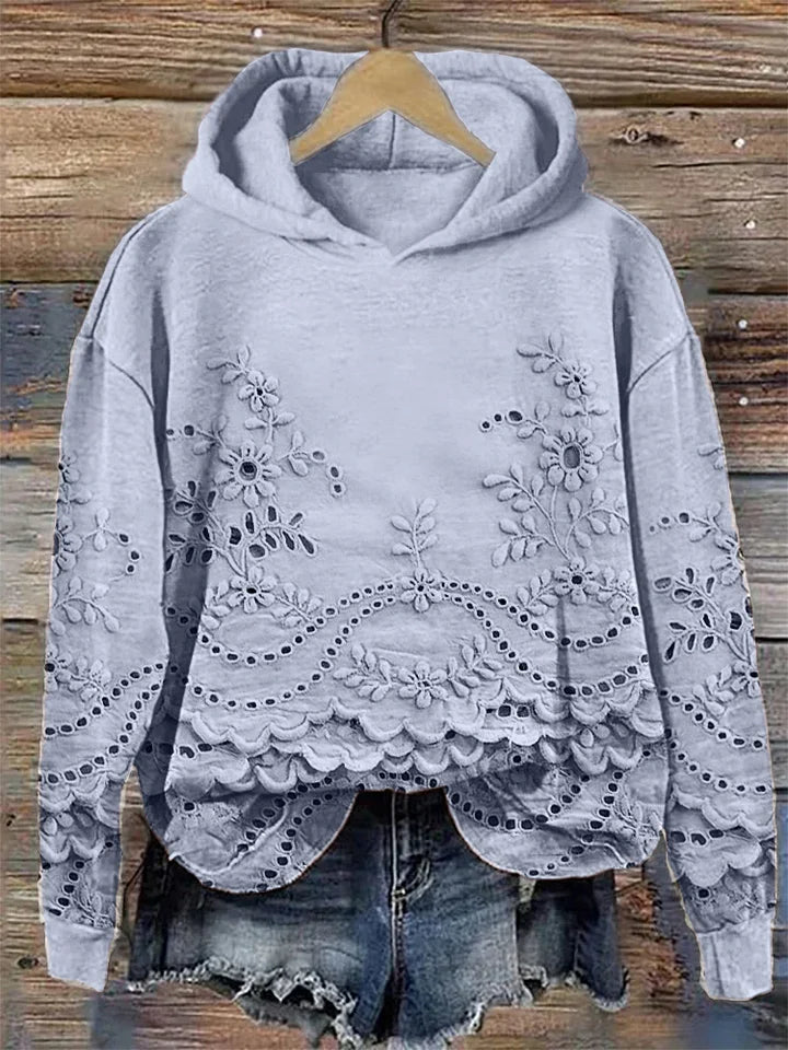 Sarah | Sweater with Lace Details