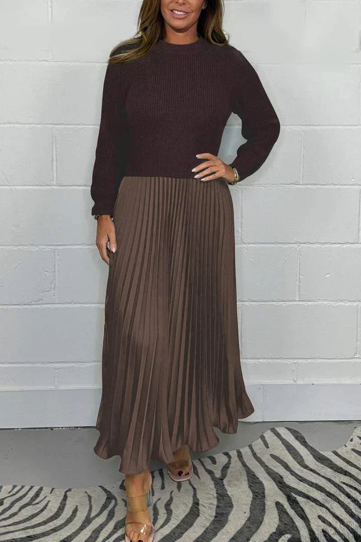 Emily™ - Chic 2-in-1 Dress-Sweater