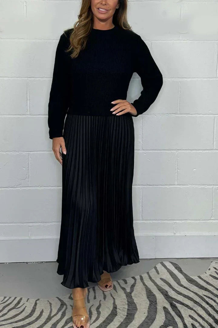 Emily™ - Chic 2-in-1 Dress-Sweater