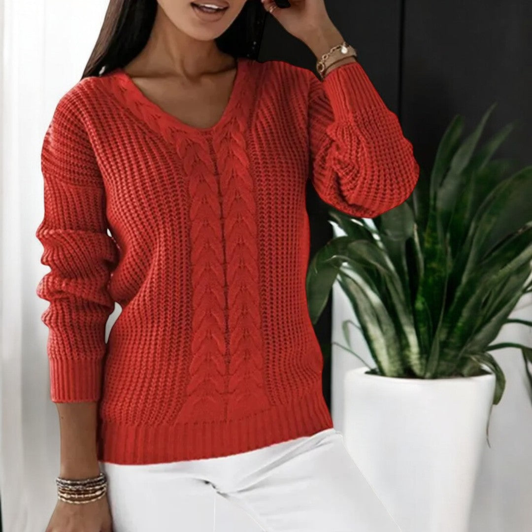 Sadie - Elegant Knit Sweater