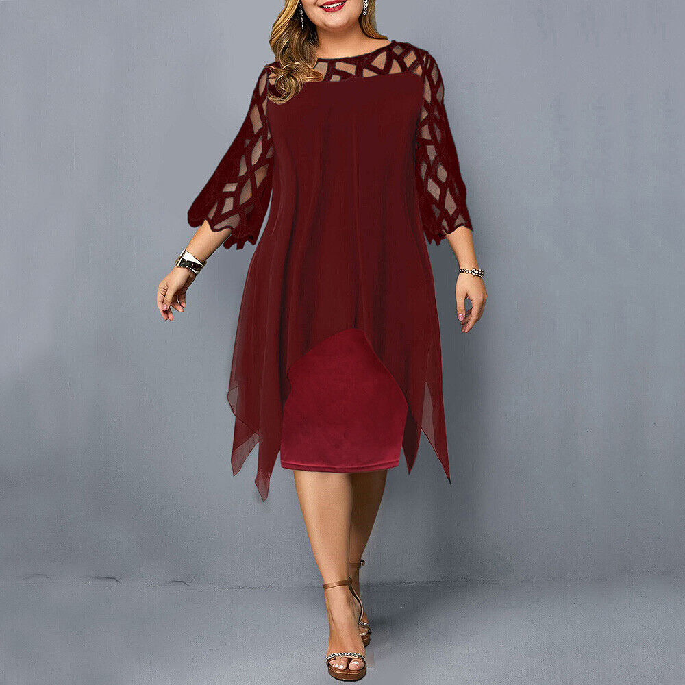 Jamie™ – Effortless Midi Dress for Curves & Confidence