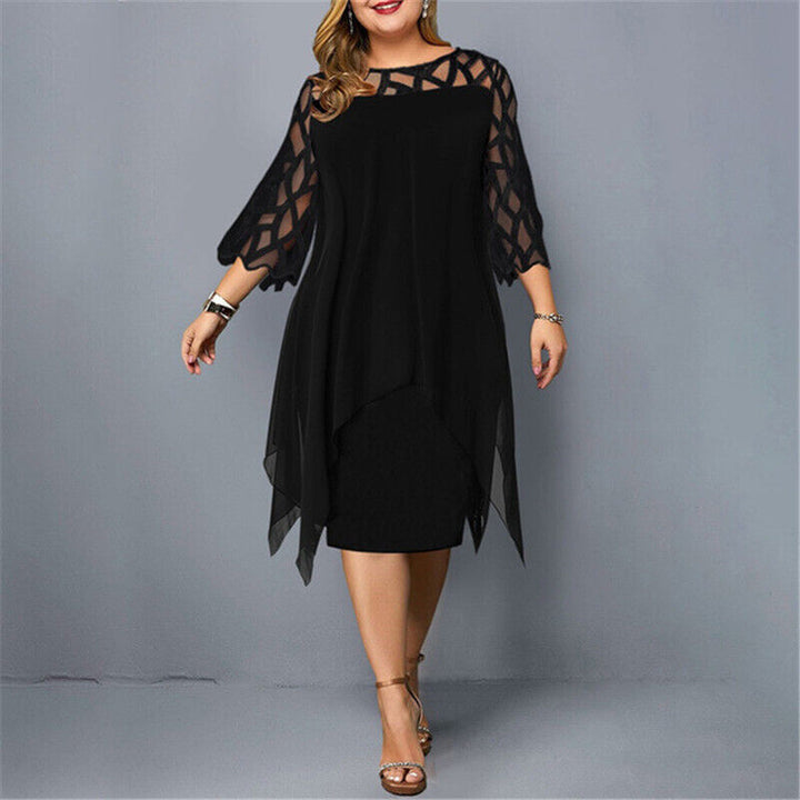 Jamie™ – Effortless Midi Dress for Curves & Confidence