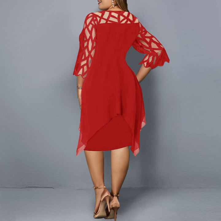 Jamie™ – Effortless Midi Dress for Curves & Confidence