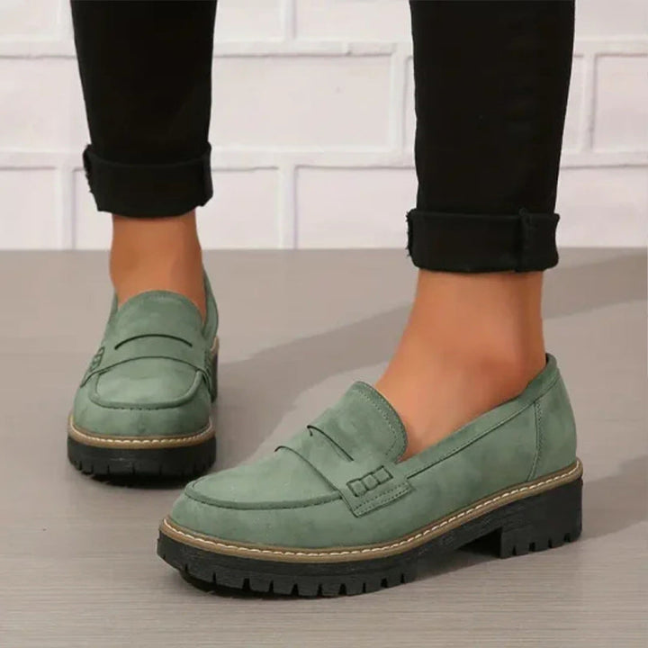Vivienne™ | Timeless Suede Loafers