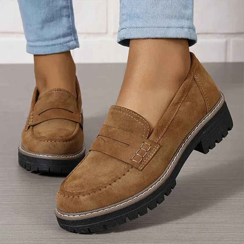 Vivienne™ | Timeless Suede Loafers