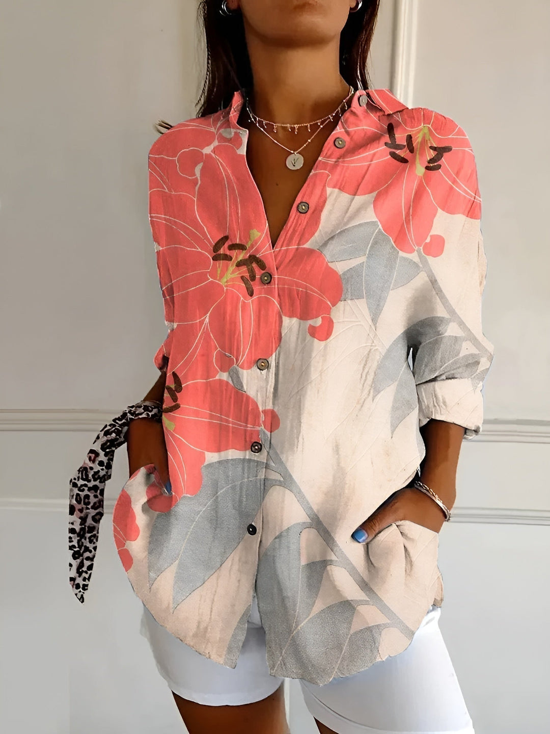 Emma™ – Soft Floral Blouse